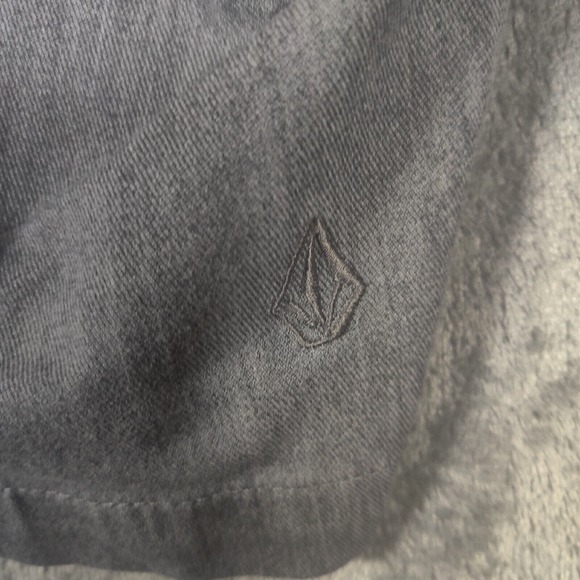 Volcom‎ Shorts Men's Size 34 Grey Flat Front Mid Rise Grunge Punk Skater - Picture 6 of 10